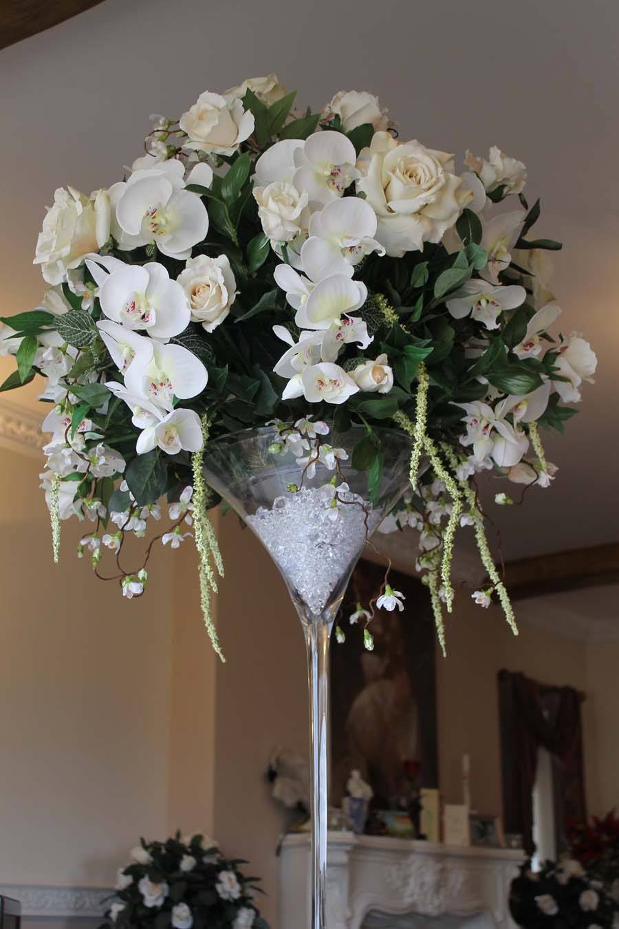 Artificial Cream Roses, Real Touch White Bud Roses, White Flowers, Artificial Flowers, White Flowers, Silk Faux Flowers, Wedding Flowers - Floralific