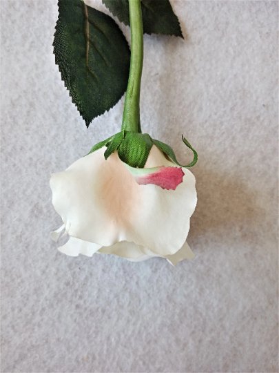 Artificial Cream Roses, Real Touch White Roses, White Flowers, Artificial Flowers, Faux Flowers Wedding Flowers, Flowers Gift for Her - Floralific