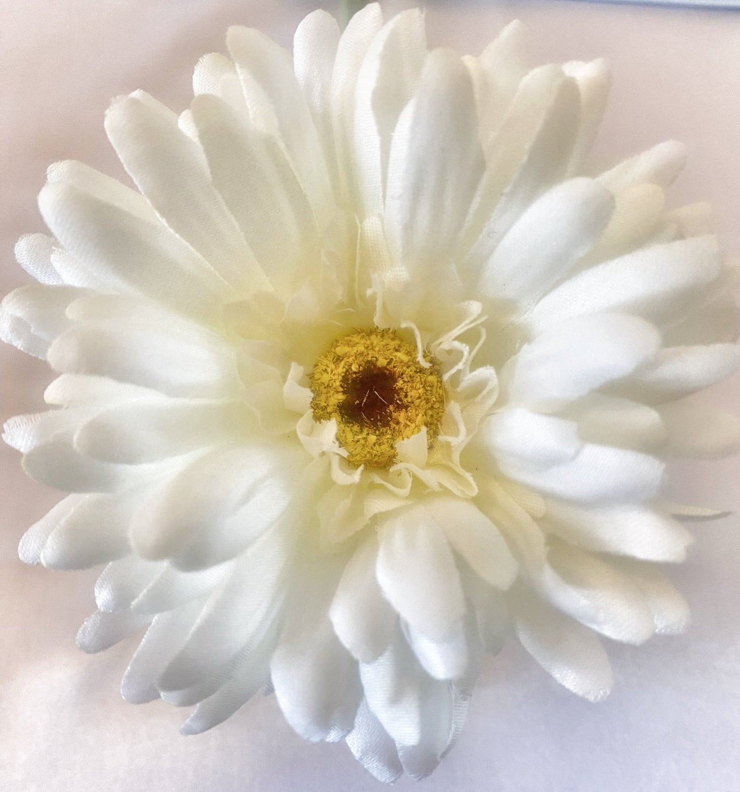 Artificial Gerbera Flowers Ivory White Artificial Flowers Faux Fake Gerbera, Gerbera Daisy, Silk Spring Wedding White Flowers Gift for Her. - Floralific