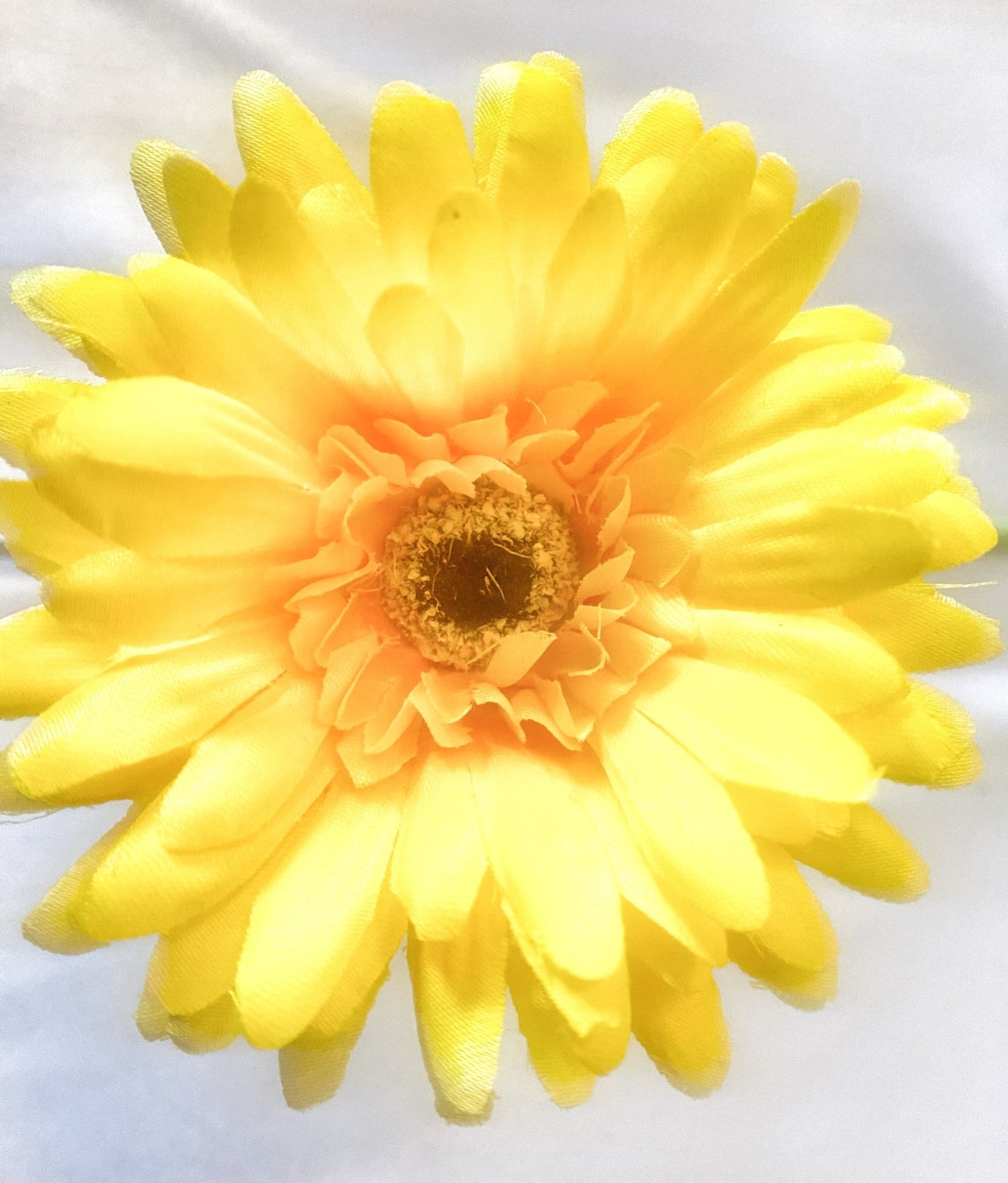 Artificial Gerbera Flowers Yellow Faux Flowers, Fake Gerbera, Gerbera Daisy Flowers, Silk Spring Wedding. Yellow Flowers, Gift for Her. - Floralific