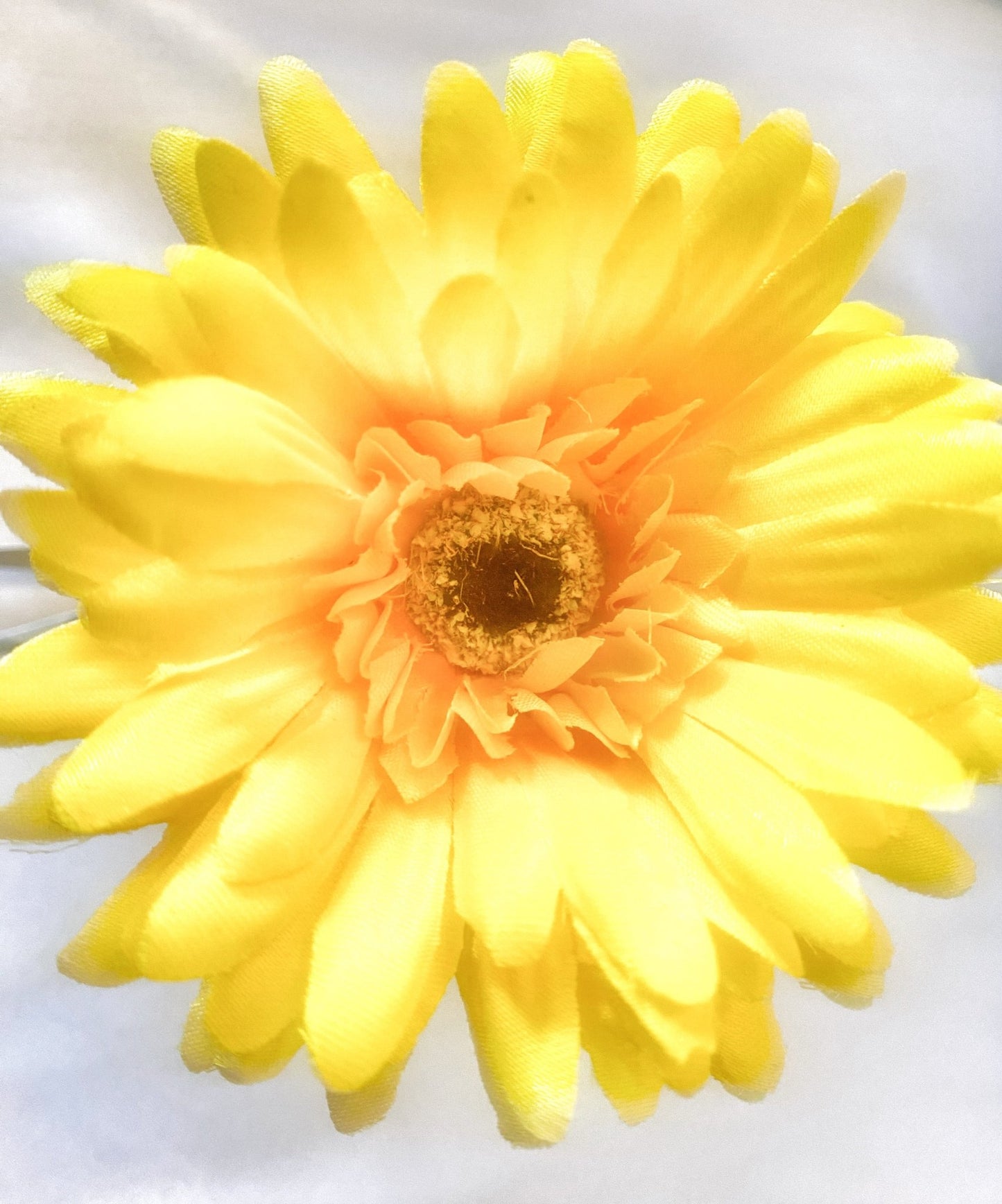 Artificial Gerbera Flowers Yellow Faux Flowers, Fake Gerbera, Gerbera Daisy Flowers, Silk Spring Wedding. Yellow Flowers, Gift for Her. - Floralific