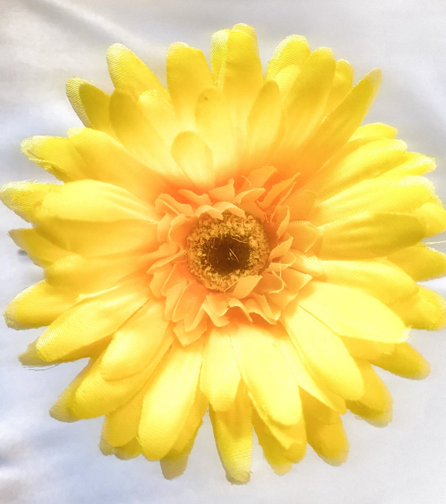 Artificial Gerbera Flowers Yellow Faux Flowers, Fake Gerbera, Gerbera Daisy Flowers, Silk Spring Wedding. Yellow Flowers, Gift for Her. - Floralific