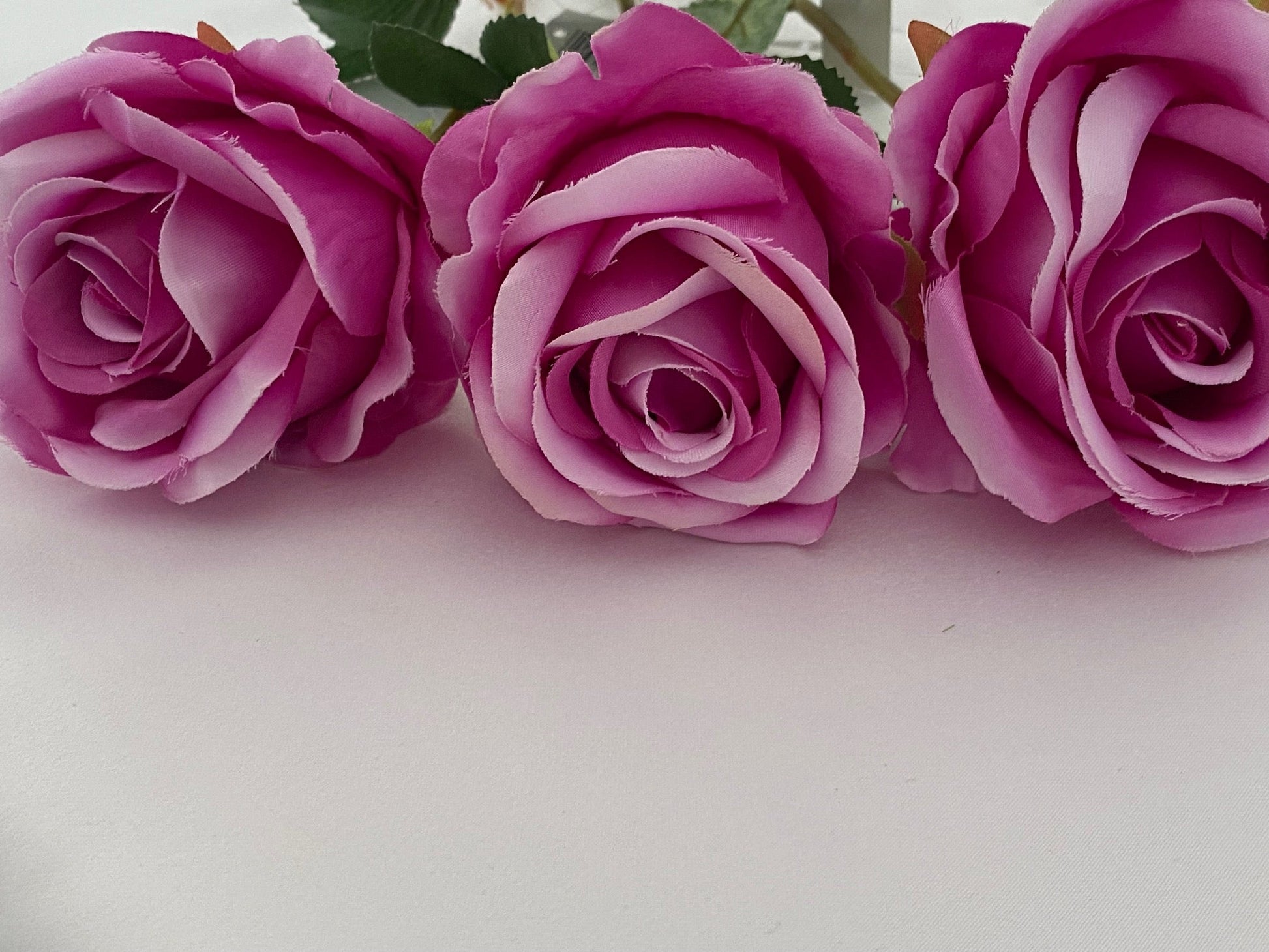 Artificial Roses, Real Look Pink Roses, Pink Flowers, Artificial Flowers Silk Faux Flowers Wedding Flowers, Flowers Gift for Her - Floralific