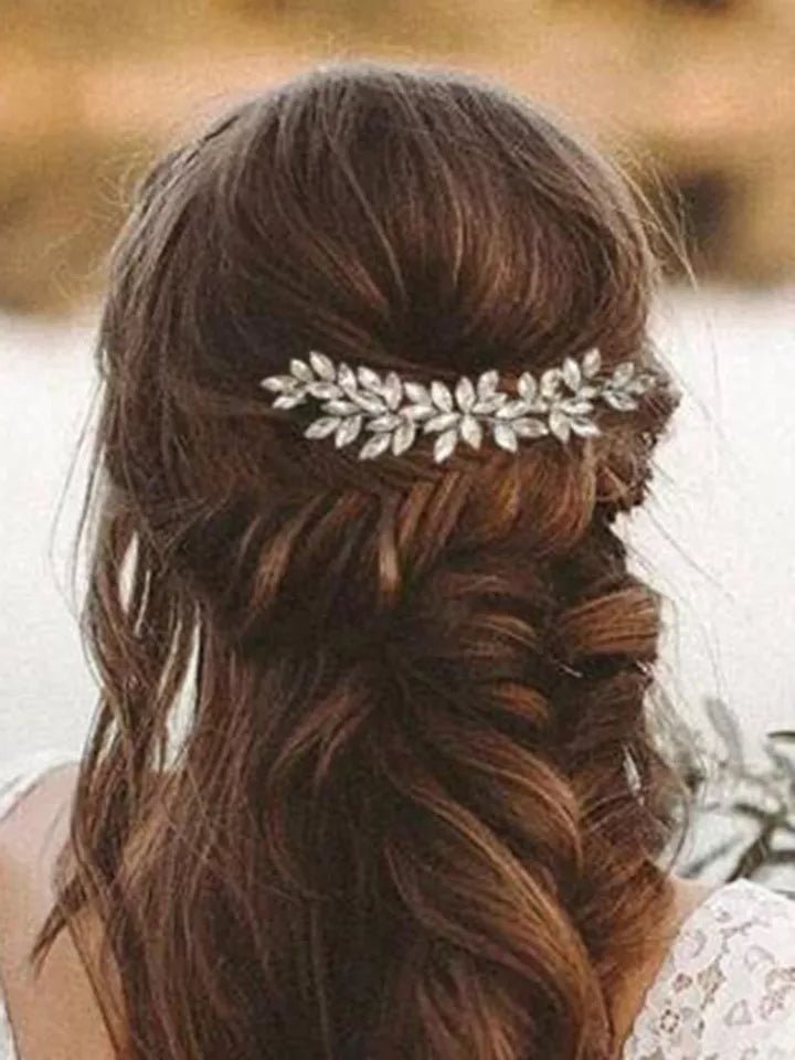 Bridal Wedding Hair Accessories Crystal Hair Comb / Vine Bridesmaid Hair Accessory Hair Jewellery Crystal Gorgeous Hair Piece - Floralific