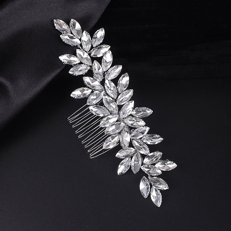 Bridal Wedding Hair Accessories Crystal Hair Comb / Vine Bridesmaid Hair Accessory Hair Jewellery Crystal Gorgeous Hair Piece - Floralific