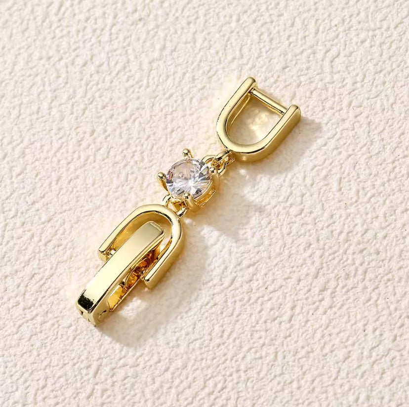 Extenders Fold Over Clasp for Extensions on Necklace and Bracelets 2cm and 2.5cm in Silver, Gold Rose Gold - Elegantly You