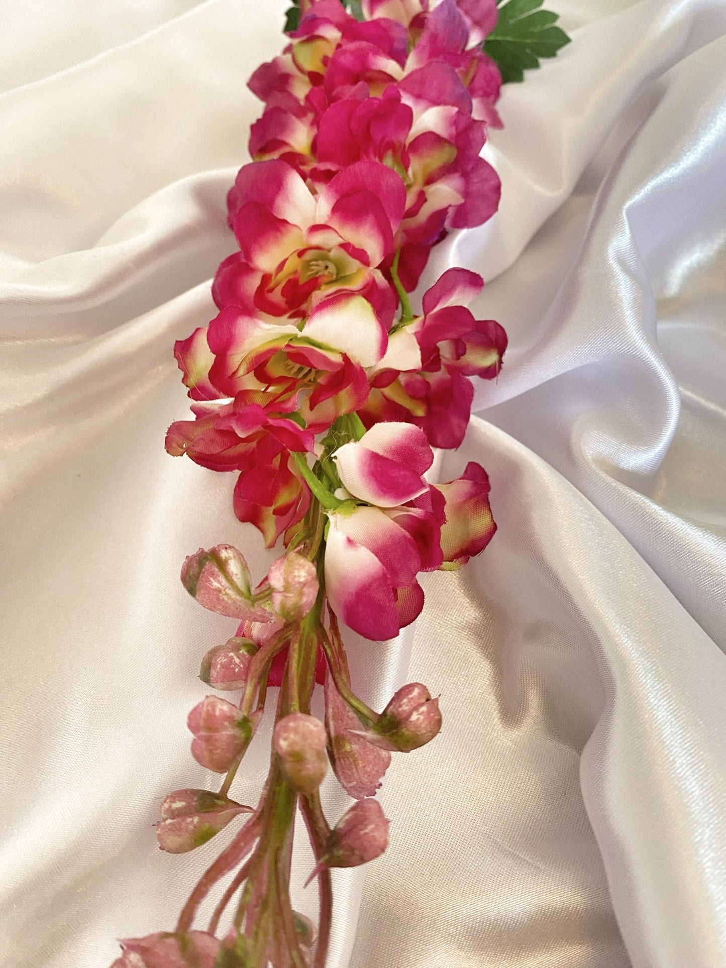 Pink Delphiniums Tall 78cm/30" Pink Flowers , Artificial Flowers, Wedding Flowers, Quality Flowers, Blossom, Gift for Her, Home Decor - Floralific